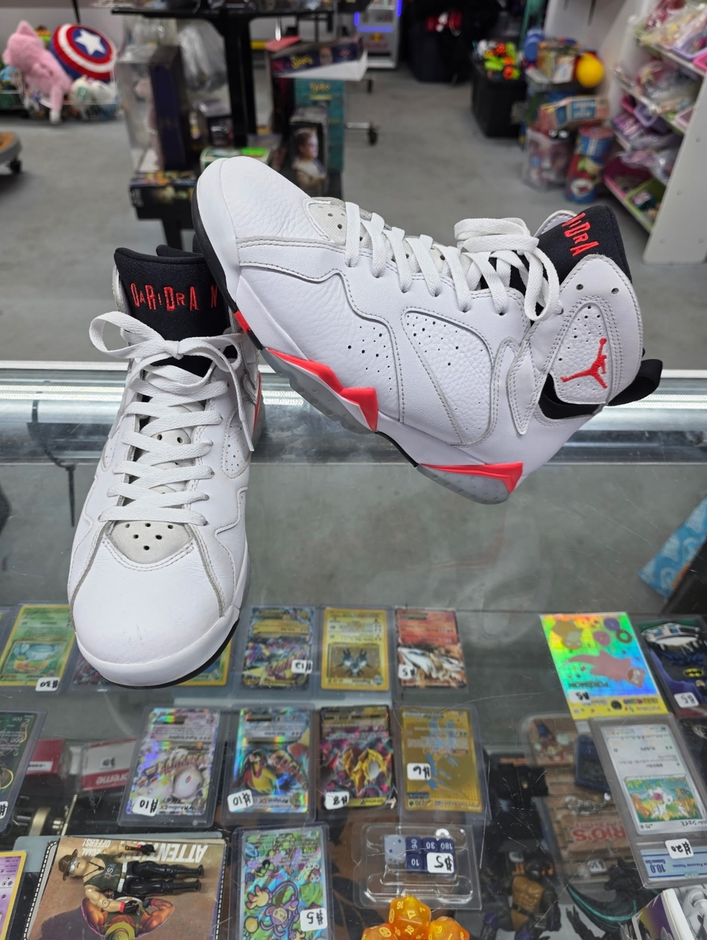 Nike Air Jordan 7 White Infrared Men's Size 9